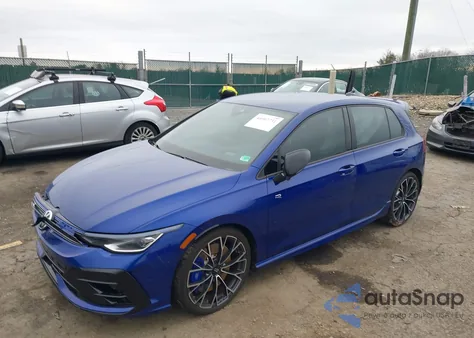 2025 Volkswagen Golf R 2.0T из США, поврежденный, VIN WVWEB7CD4SW217266